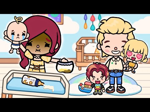 My Husband is A BETTER MOM than me?! 😱🍼| Toca Life Story | Toca Boca World