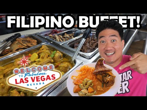 $17.99 FILIPINO BUFFET ALL YOU CAN EAT in LAS VEGAS!