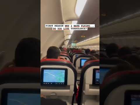 Darum hasse ich fliegen... Magst du #turbulenzen ? #turbulence #aviation #airplane #flugzeug