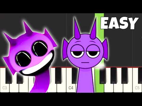 Durple Themes on Piano - Incredibox Sprunki