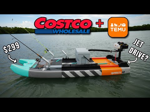 I Made a Fishing Micro Skiff with a JET DRIVE motor and its AWESOME! (and Crazy CHEAP)