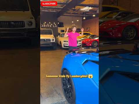 😱😱#shorts #funny #challenge 😱😱Someone Stole My #Lamborghini!😱