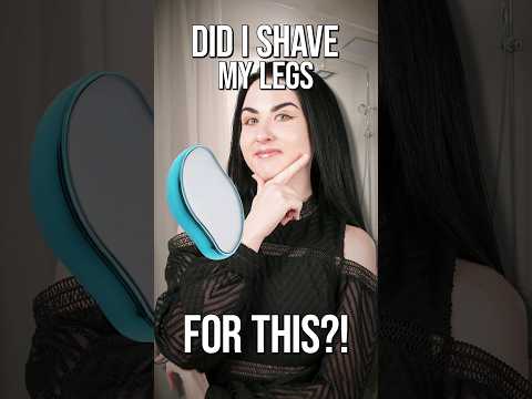 I Tried TikTokโs VIRAL Crystal Shaver ๐! #shorts