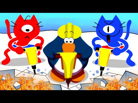 Club Penguin Catastrophe Speedrun (animation)