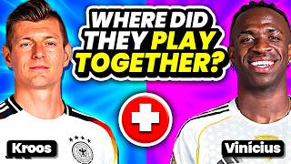 GUESS THE CLUB THEY PLAYED TOGETHER ON | FOOTBALL QUIZ TRIVIA 2025