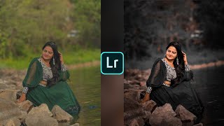 Lightroom dark abd brown colour effect photo editing || Lightroom background colour change