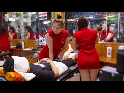 ASMR - Vietnamese style relaxing full body massage for deep sleep! - Vietnam Massage Barbershop