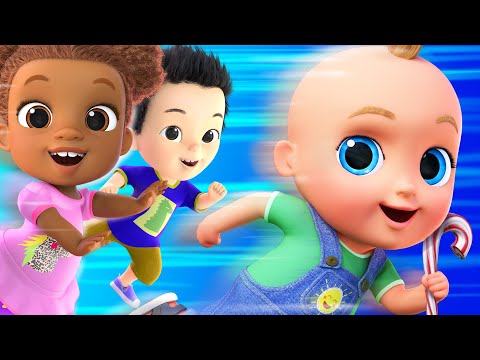 🏃‍♂️💨 Catch Me If You Can - Interactive Kids Song Loop | LooLoo Kids