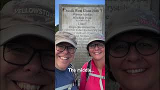 Beginning, Middle & End of our 630 mile hike! #swcp #southwestcoastpath #longdistancehiking