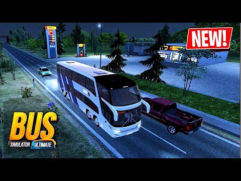 Bus Simulator Indonesia - Gameplay | Extreme Speed Bus Drive In Rainy Day