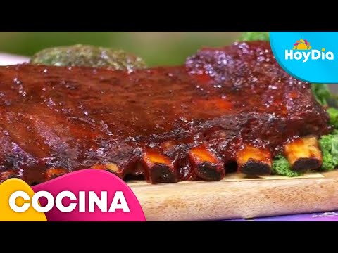 Te enseñamos a cocinar unas deliciosas costillas de cerdo para tu familia | Hoy Día | Telemundo