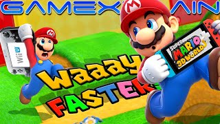 Video: Super Mario 3D World Wii U & Switch GameXplain gameplay comparison