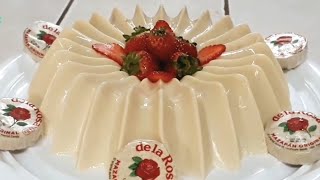¡Sorprende a todos con este postre fácil! Gelatina de MAZAPÁN riquísima! 😋 Qué enamora🩷✨