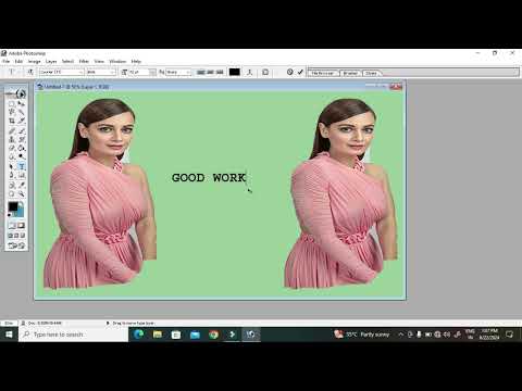 Changing image Background, Converting One image into Two images and write Text in image.