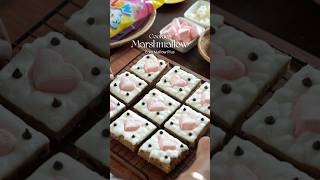 Cookies Marshmallow เนื้อนุ่มหนึบ ทำง่ายอร่อย #cooking #food #cookies