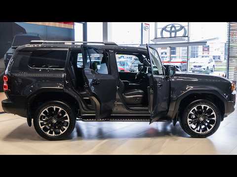 2025 Gray Toyota Land Cruiser Prado Premium 4WD - Luxury SUV in Detail