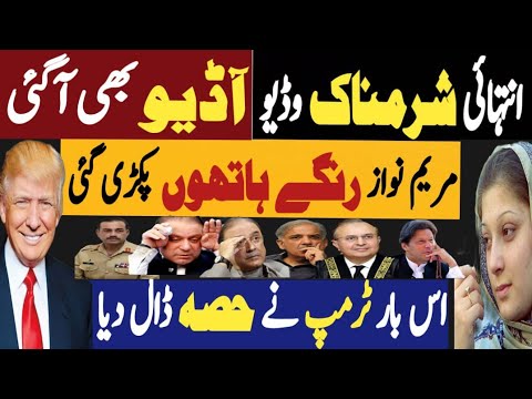 انتہائی شرمناک وڈیو، آڈیو بھی آگئی | مریم نواز رنگے ہاتھوں ہکڑی گئی | Fayyaz Raja Latest Video