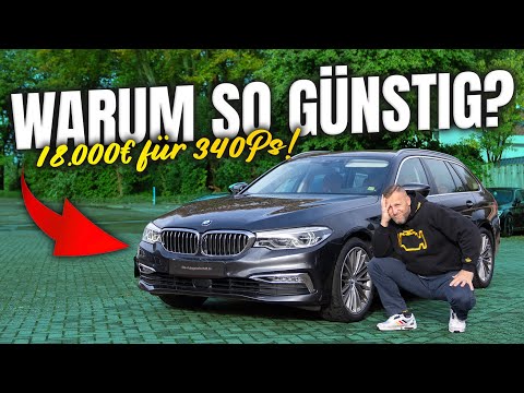 Was hat sich der Vorbesitzer dabei gedacht? 70000€ Wertverlust nach 260Tkm! BMW 540i zum Golfpreis