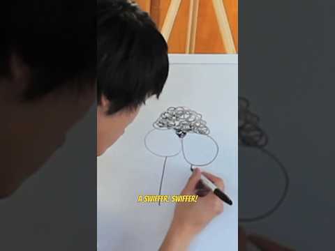 [Part 2] How to Draw a Baby Elephant #shorts #comedy #throwback