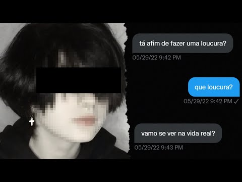 marquei um encontro com uma garota na dark web