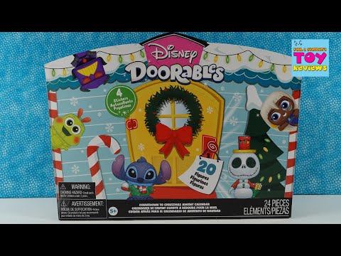 Disney Doorables Stitch Jack Advent Calendar Figure Unboxing