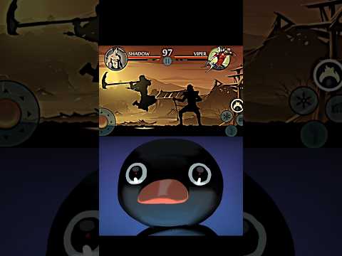 I Guess shadow is immortal😨 #shorts #shadowfight2 #pingu