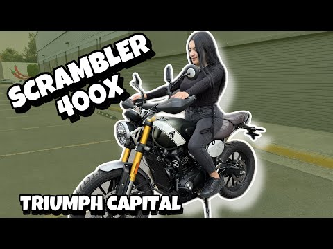 SCRAMBLER 400X DE TRIUMPH CAPITAL | YEO SPEED