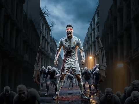 كرستيانو تحول إلى زومبي #shortvideo #shorts #like #subscribe #cristianoronaldo #messi