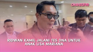 Ridwan Kamil Jalani Pengambilan Sampel Tes DNA untuk Anak Lisa Mariana
