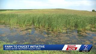 YouTube video thumbnail: Gov. Kim Reynolds Tours Iowa Waterworks Facility as Part of Farm to Faucet Plan