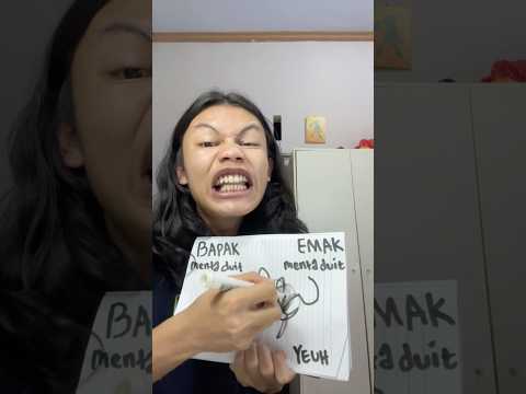 Perbedaan menta duit ka bapak vs indung (beda pisan)😆💸 #aldisetiawan #polongodia #bodoransunda