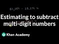 Estimation in Subtraction