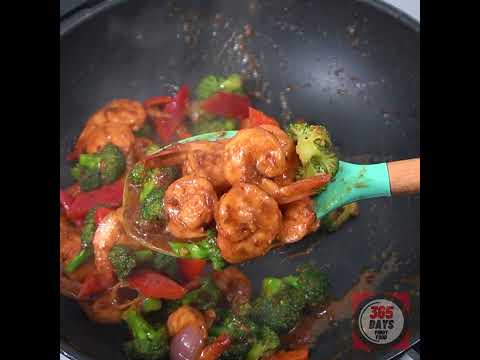 Shrimp with Broccoli for youtube