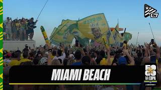 #FogonaCopa | Batucaço da Torcida em Miami Beach