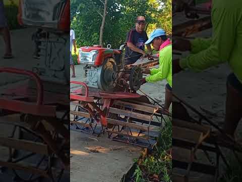 Diesel how to put belt rk80 1s running engine #howto #kubota #cvt #belt #samianaworks