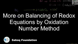 More on Balancing of Redox Equations by Oxidation Number Method