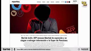 Red de trolls: AFP invocan libertad de expresión y no entregan información a la Super de Pensiones
