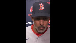 Alex Cora on CB Bucknor's Day Behind the Plate in 6-5 Loss