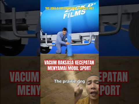 How A Prairie Dog Vacuum Works #shorts