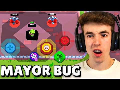 EL MAYOR BUG de BRAWL STARS *TODO ES OSCURO Y CUADRADO*