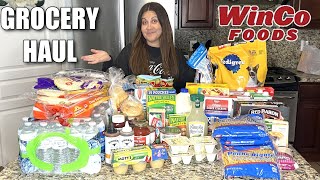 MASSIVE WINCO GROCERY HAUL