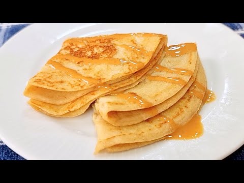 ¡Solo 2 INGREDIENTES, 5 MINUTOS y SALUDABLE! La masa PERFECTA! Sin Azúcar, Trigo y Huevo - Fácil