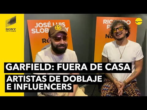 GARFIELD: FUERA DE CASA | Entrevista con los artistas de doblaje e influencers