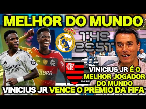 MELHOR DO MUNDO ! VINICIUS JR É ELEITO O MELHOR JOGADOR DO MUNDO !