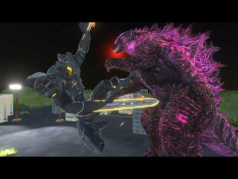Pacific Rim: Evolved Godzilla VS. Obsidian Fury! - Animal Revolt Battle Simulator