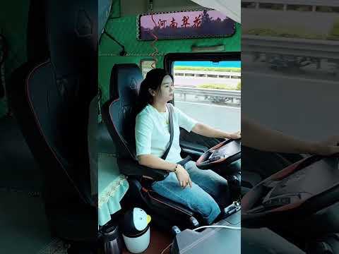 #用抖音记录卡车生活 #卡车女司机 #automobile #truckdriver #travel #新手司機 #driver #敏敏三轮自驾游 #beautiful #roadtrip