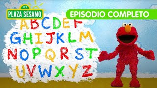 Plaza Sésamo: ¡Elmo aprende el alfabeto! | El Mundo de Elmo capítulo completo