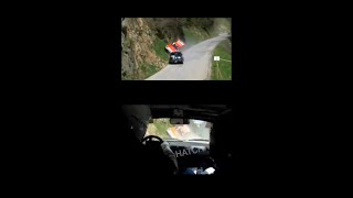 Rally Near Miss: 205 GTi VS Golf GTi - Epic Spin & Crash