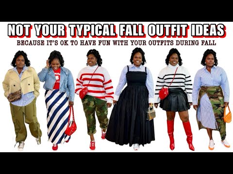 FALL OUTFITS THAT AREN'T BORING - PART 1