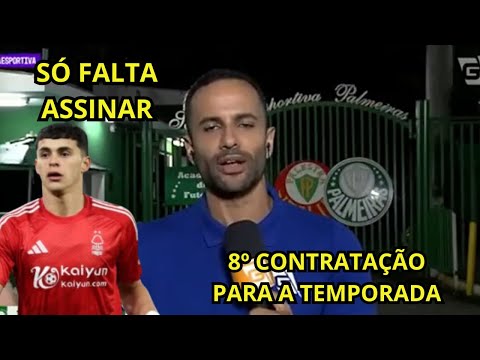 Palmeiras acerta contratação de Ramón Sosa e aguarda exames para oficializar atacante